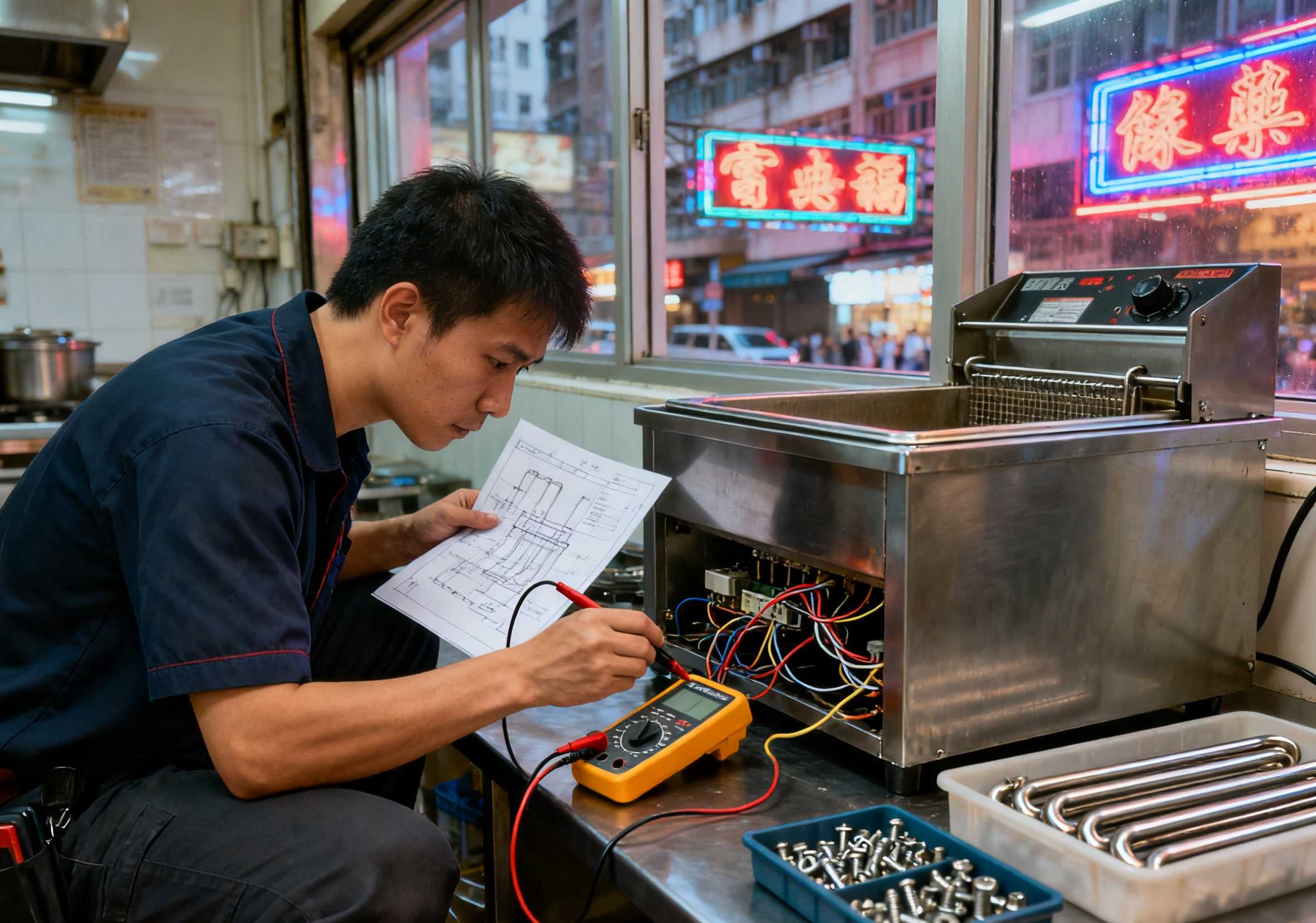 商用電炸煄維修