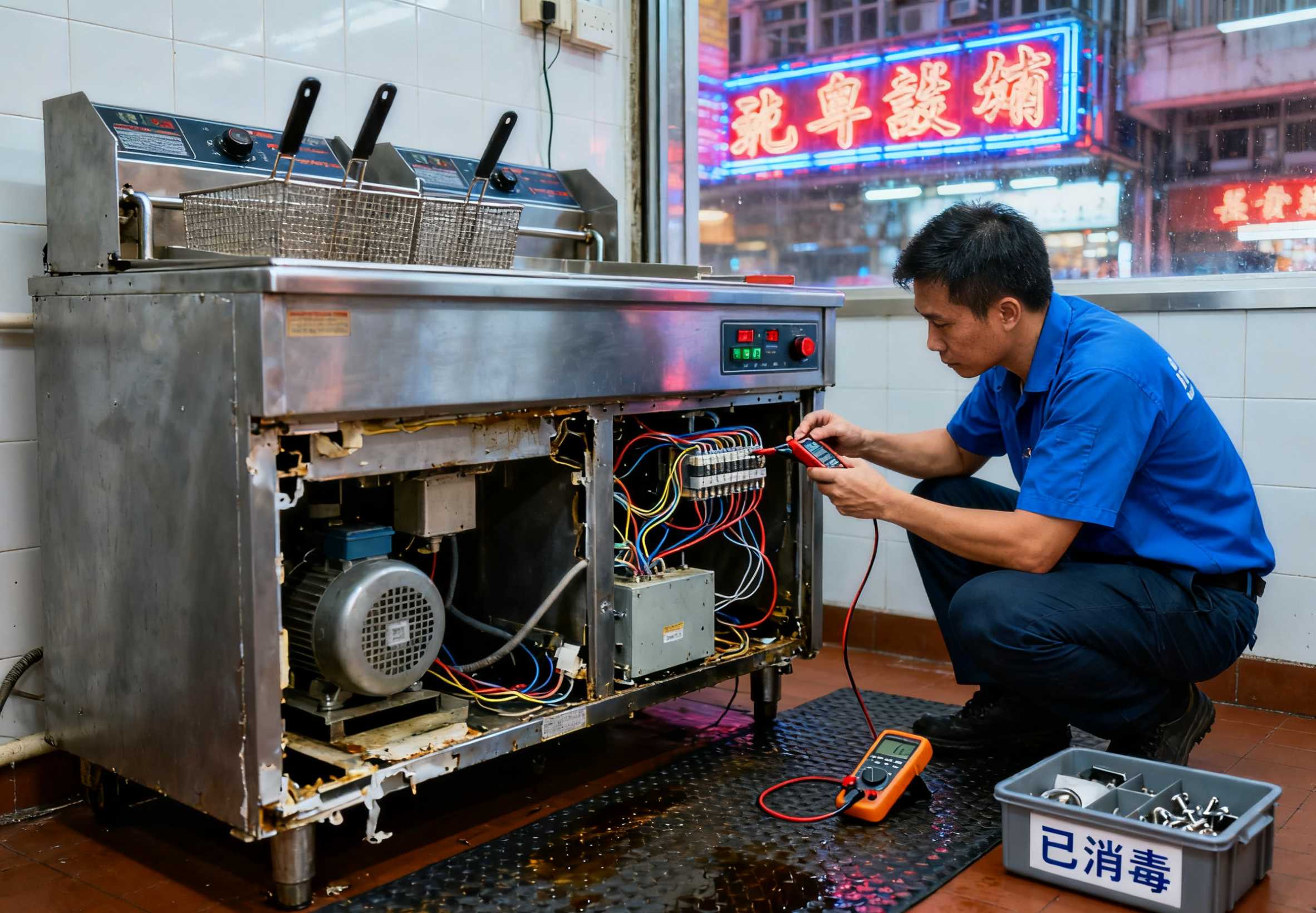 商用電炸煄維修